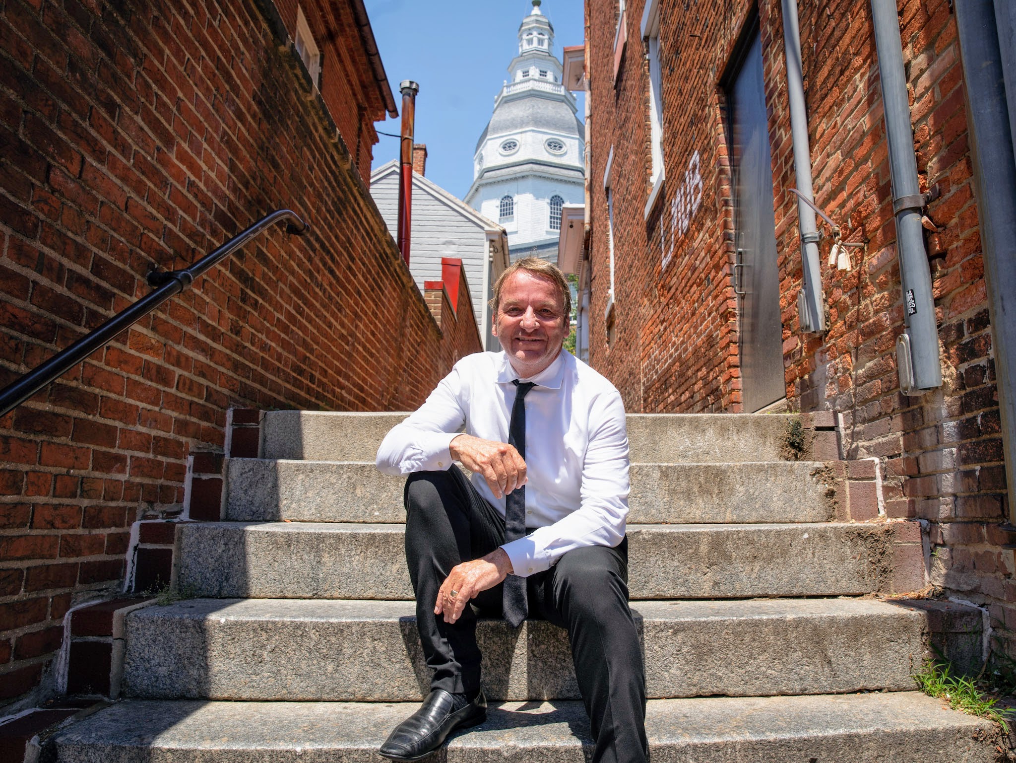 Gavin Buckley at the state house